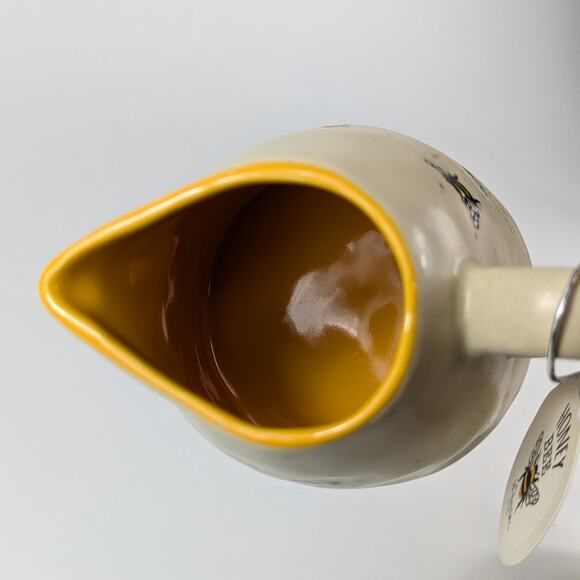 Spectrum Designz Barney Bee Repeat Sugar Bowl Creamer Set New Tags NWT Bumblebee - Picture 5 of 16